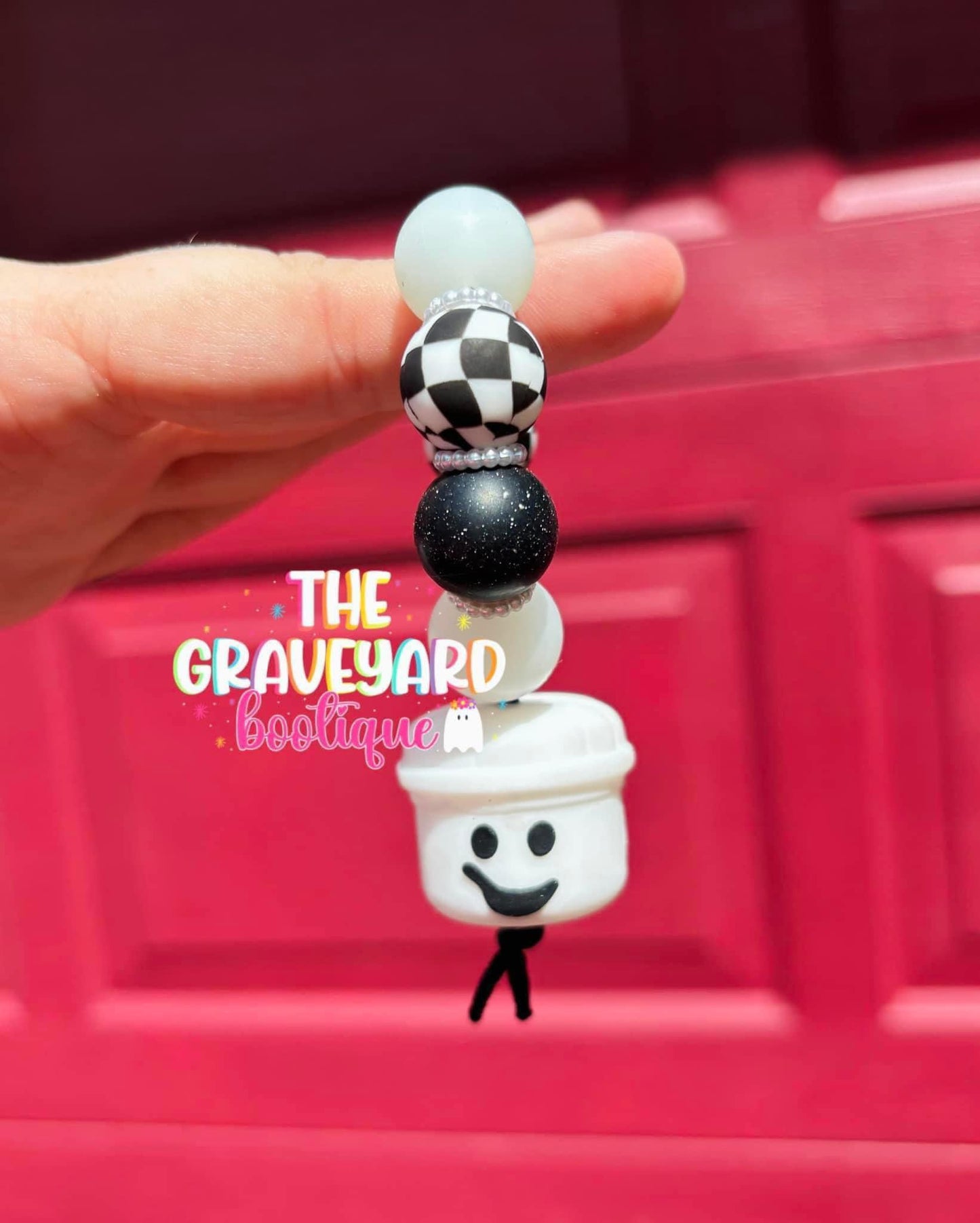 Halloween Bucket Tumbler Charm