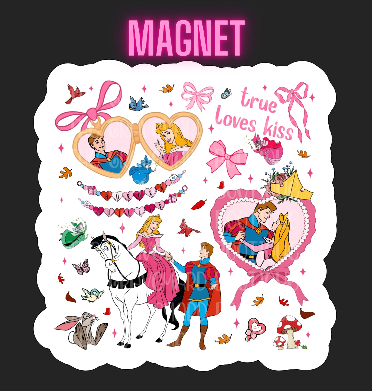 Sleeping Princess Magnet