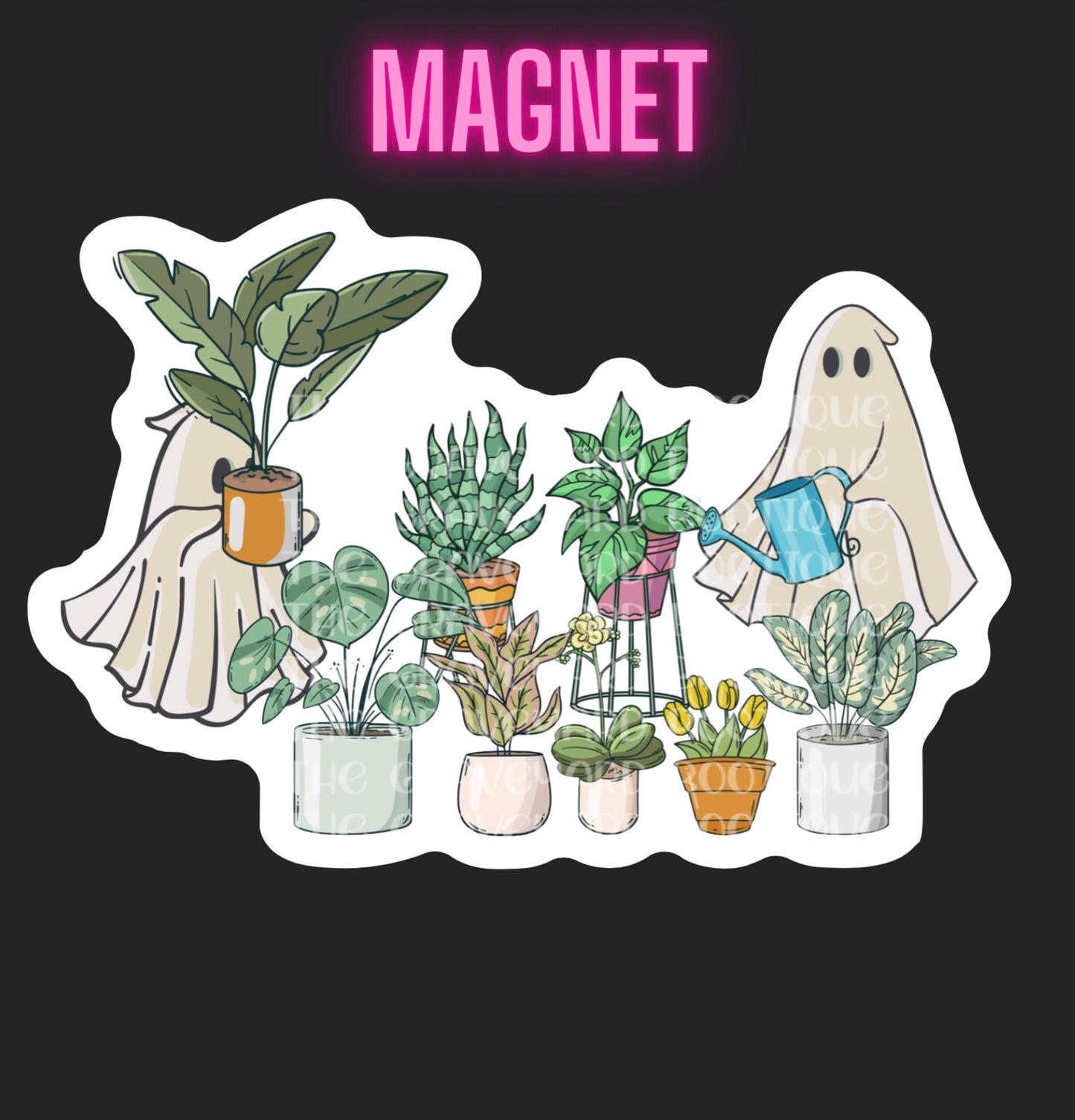 Plants & Ghosts Magnet