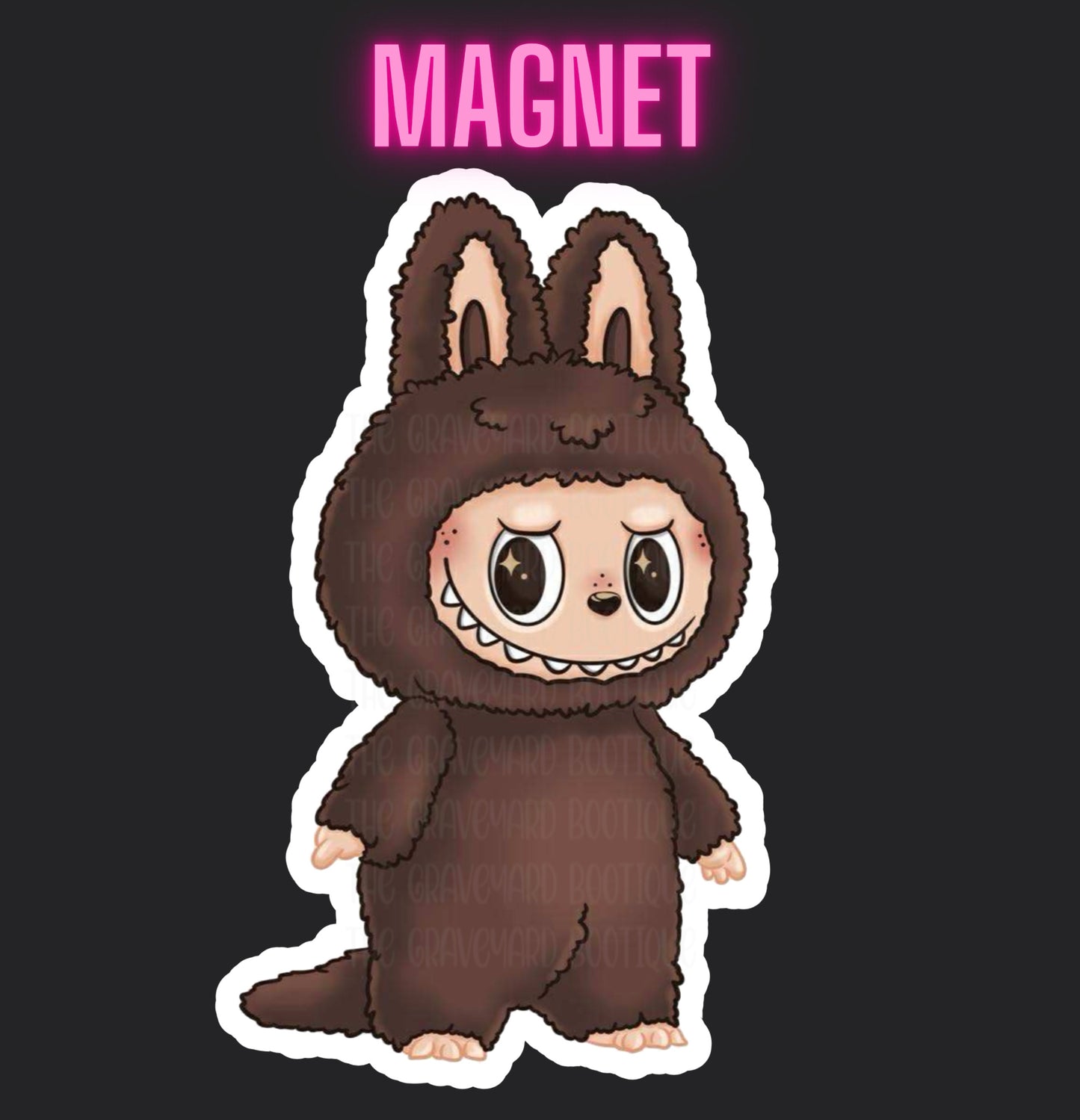 Zimomo Labubu Magnet