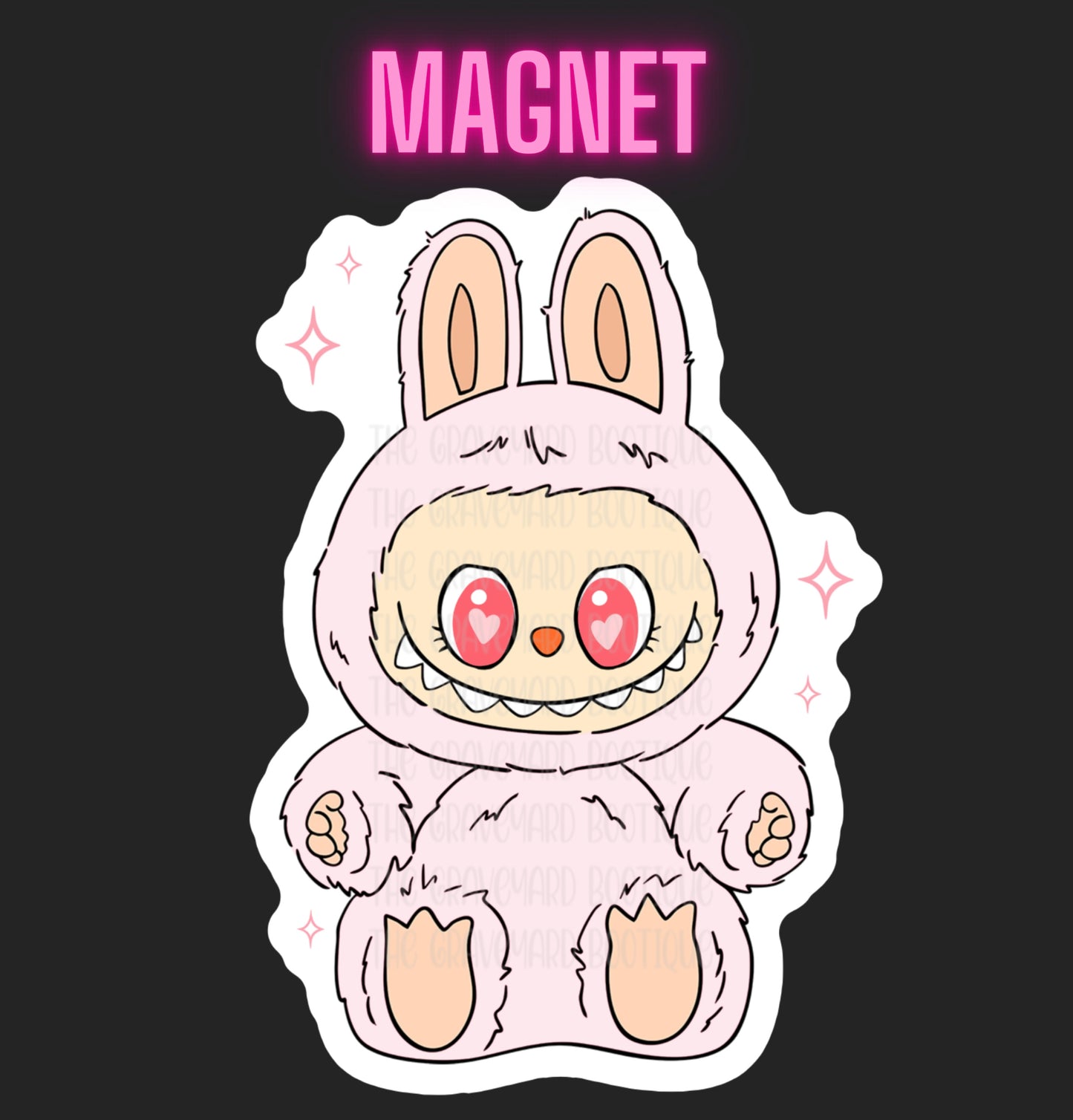 Labubu Have A Seat Magnets