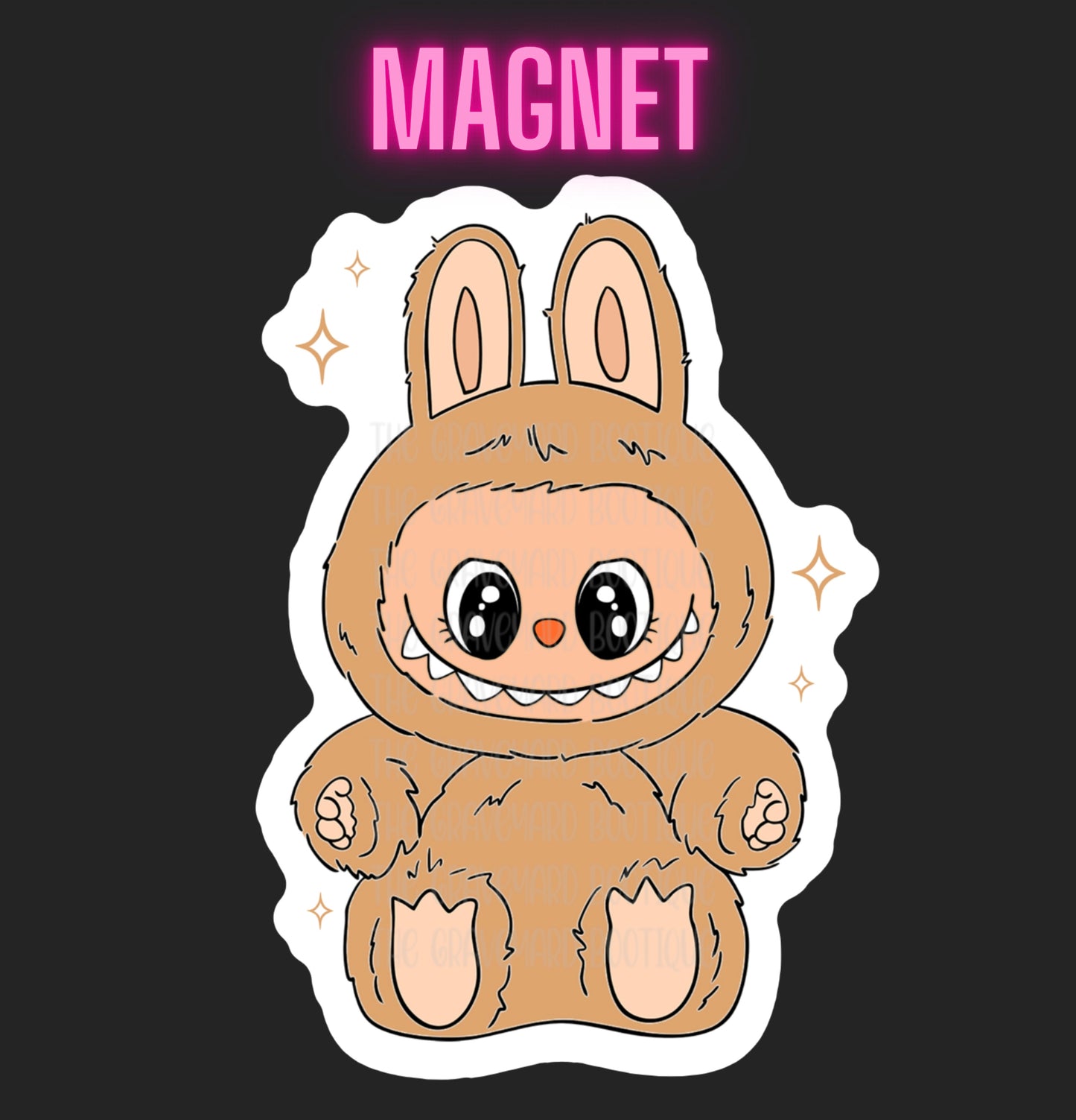 Labubu Have A Seat Magnets