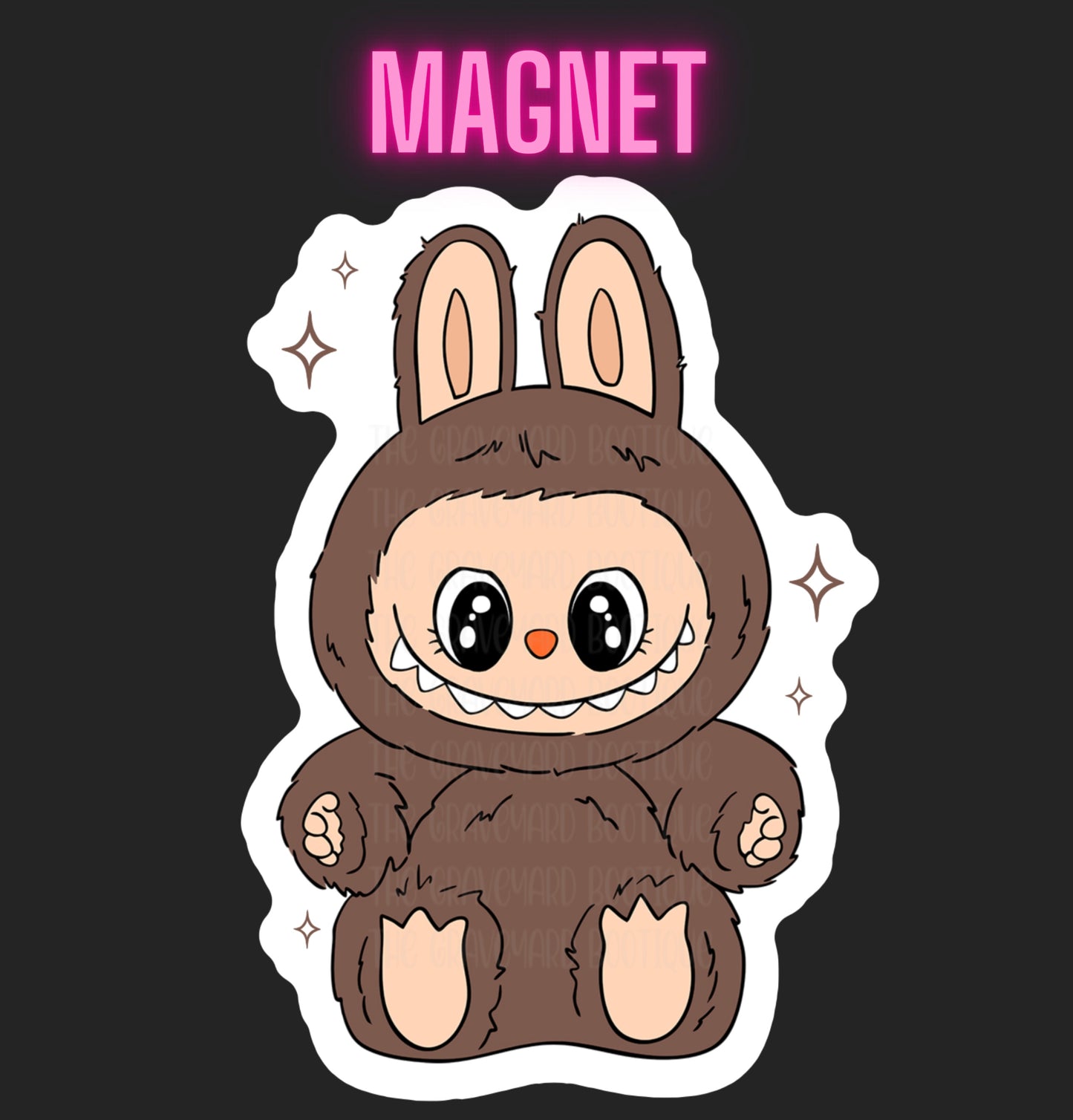 Labubu Have A Seat Magnets