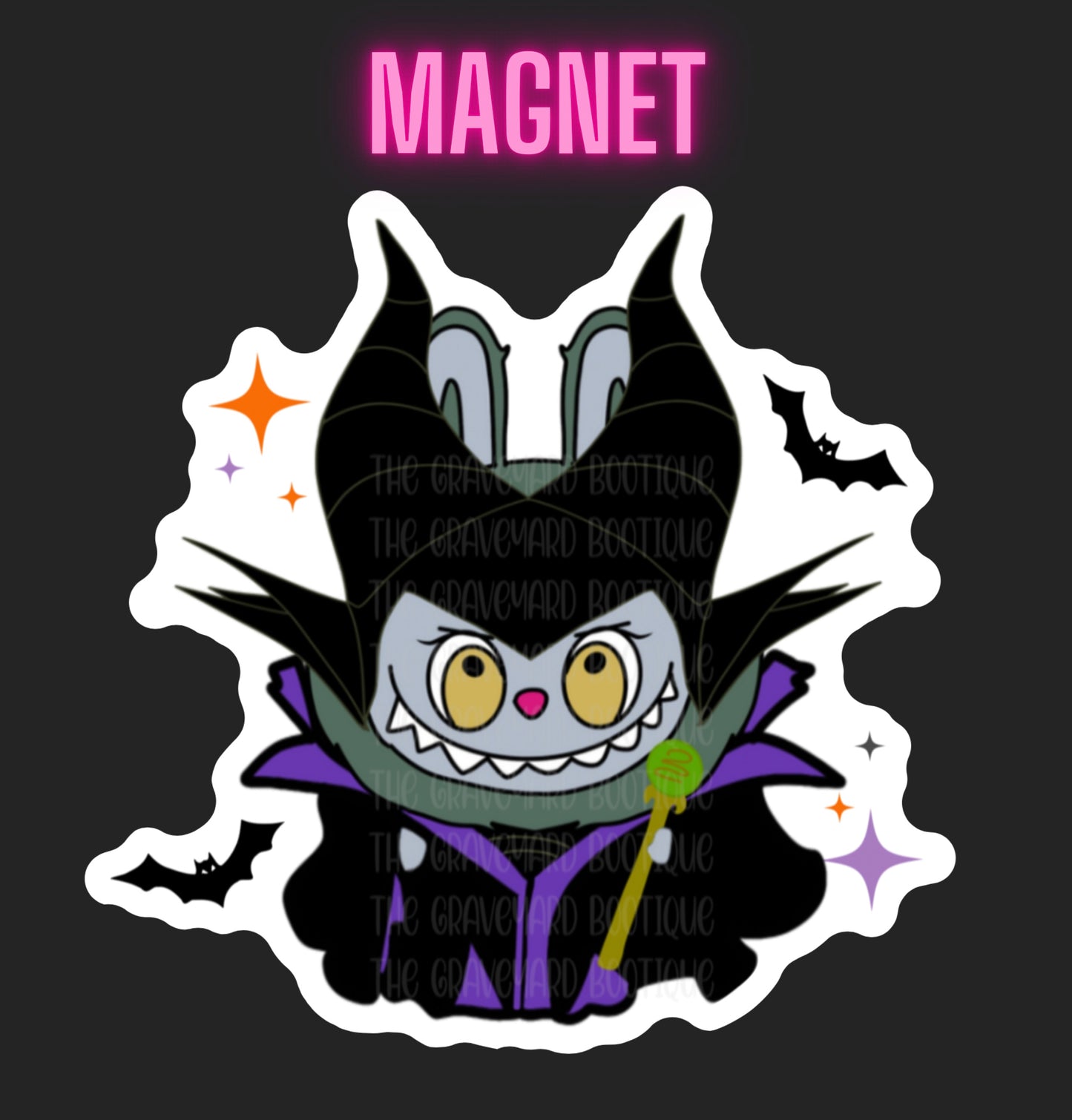 Labubu Evil Villain Magnet
