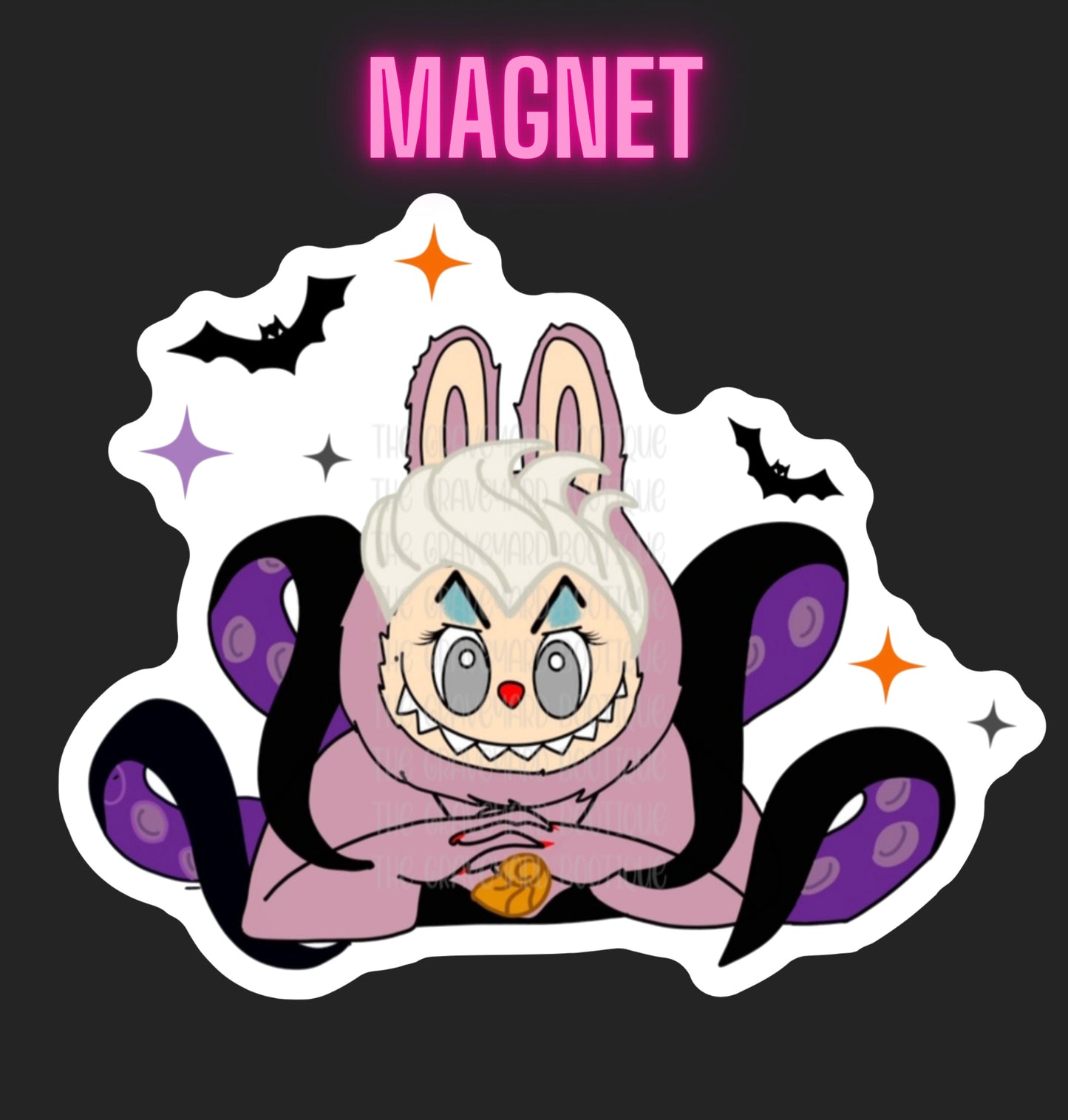 Labubu Evil Villain Magnet