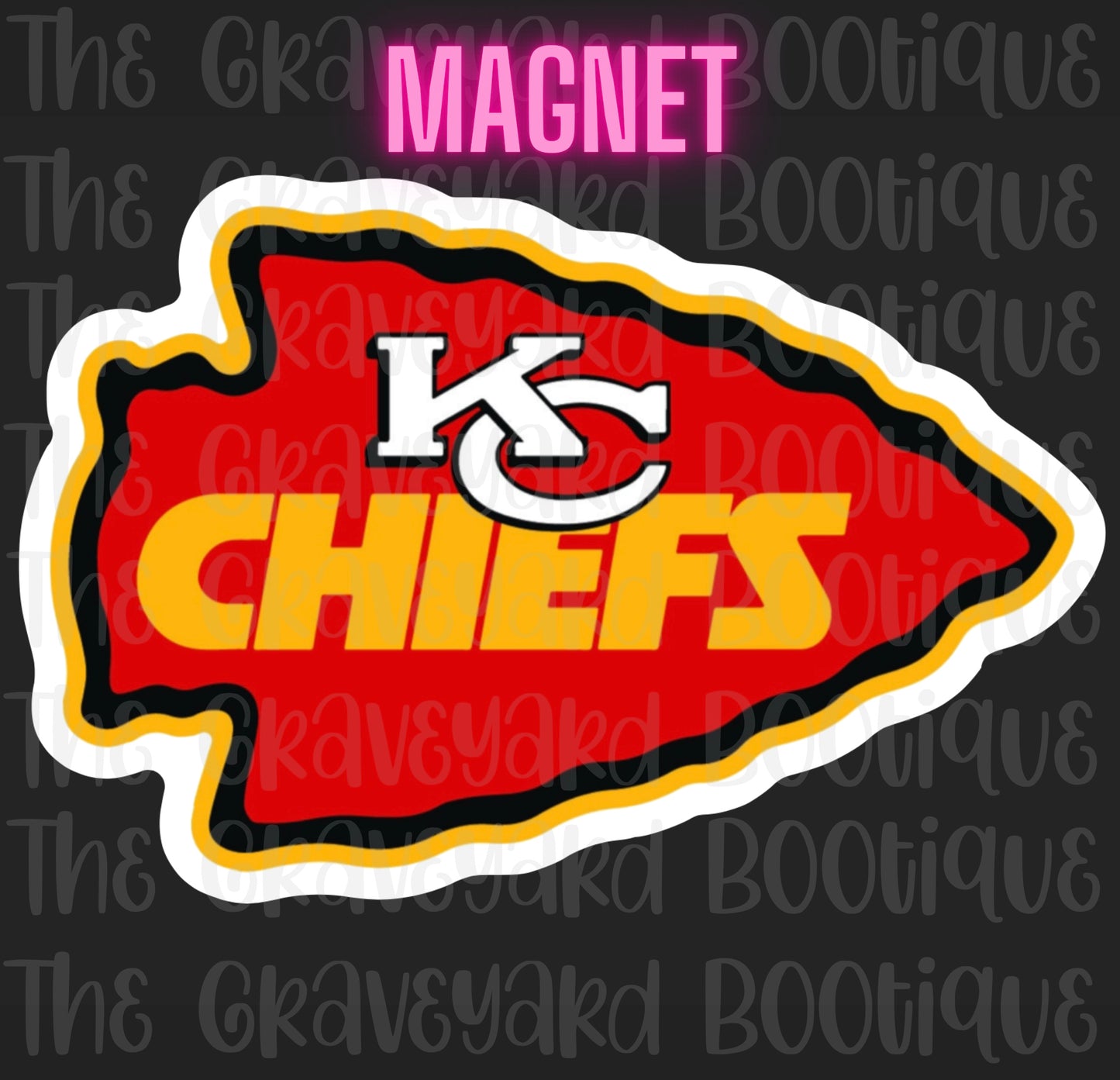 KC Chiefs Magnet