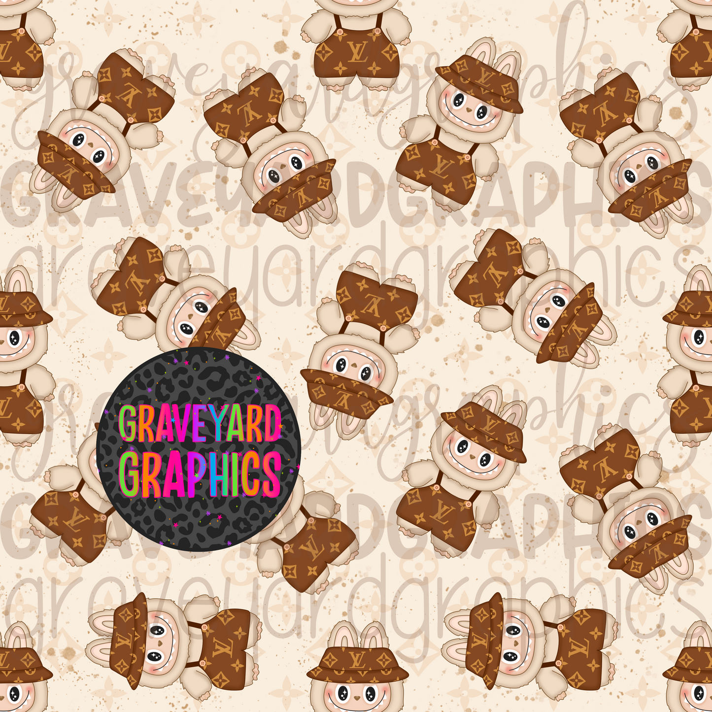 Out Dress My Labubu Seamless