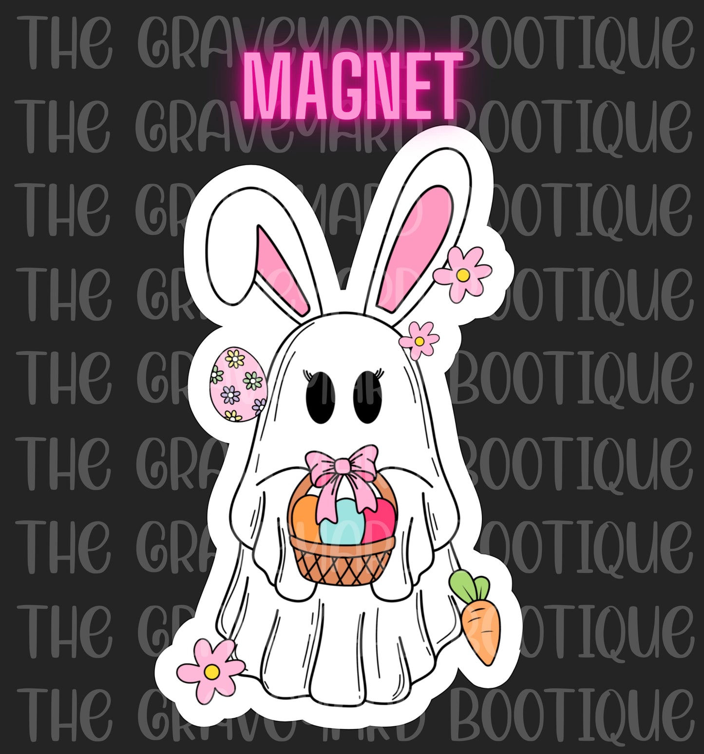 Easter Boo-nnie Magnet