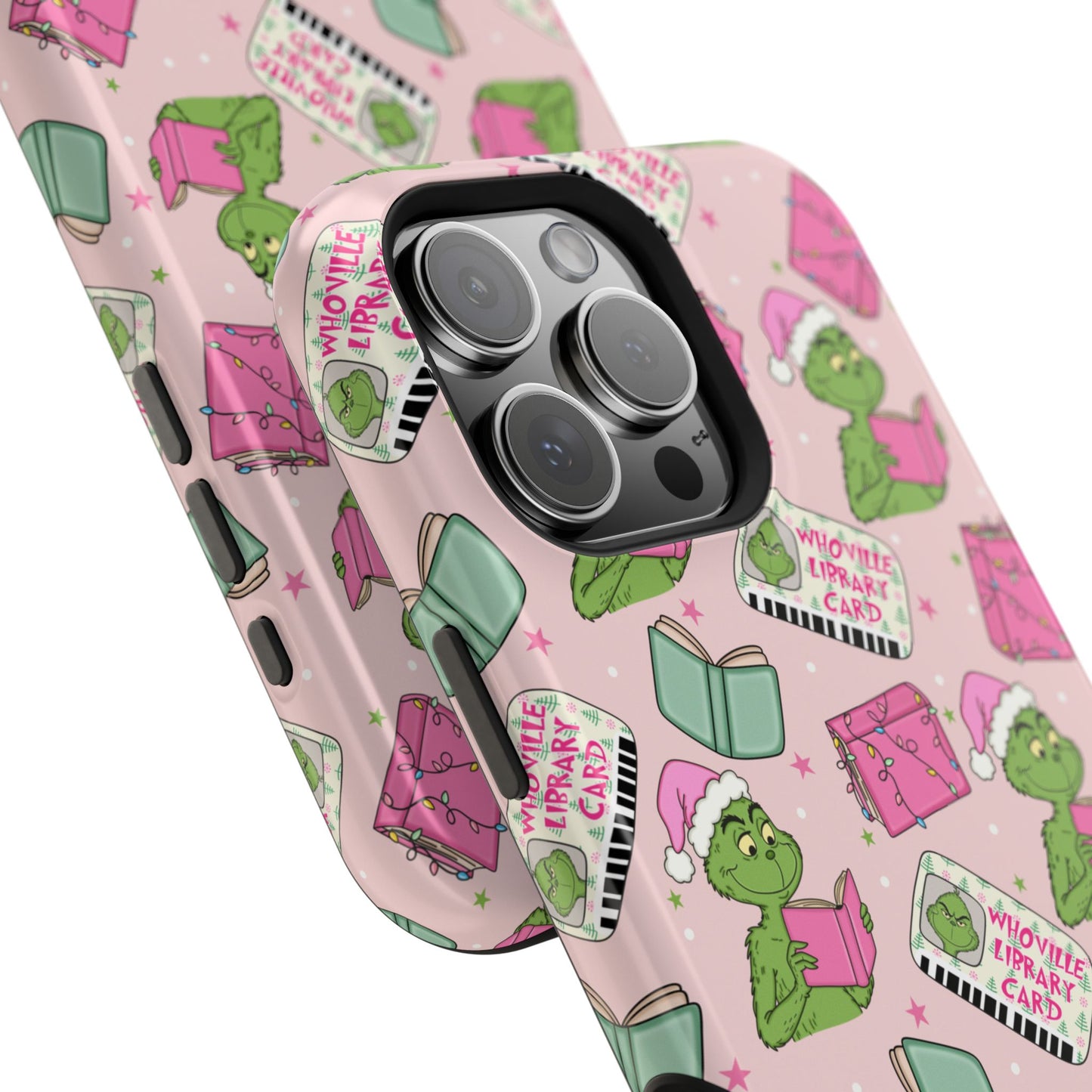 Grinchy & Bookish iPhone Case - Magsafe