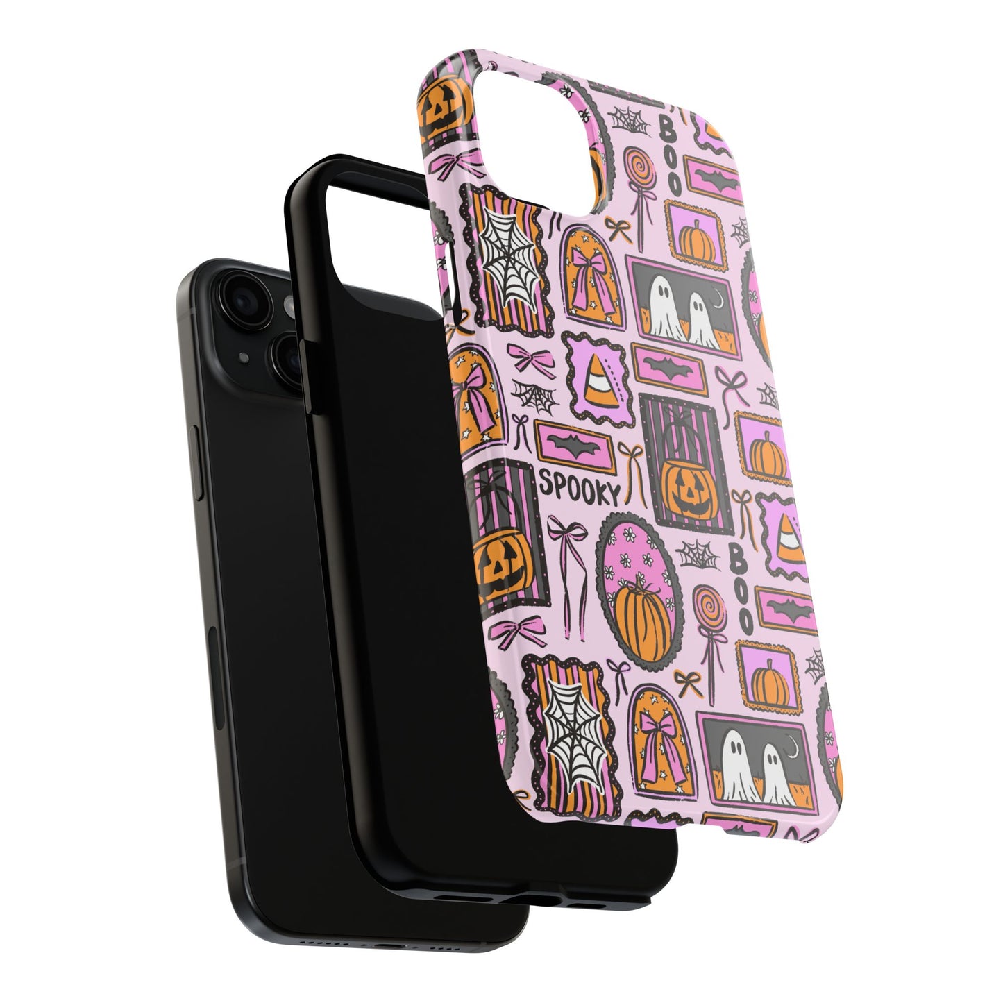 Spooky Halloween Frames iPhone Case - Regular