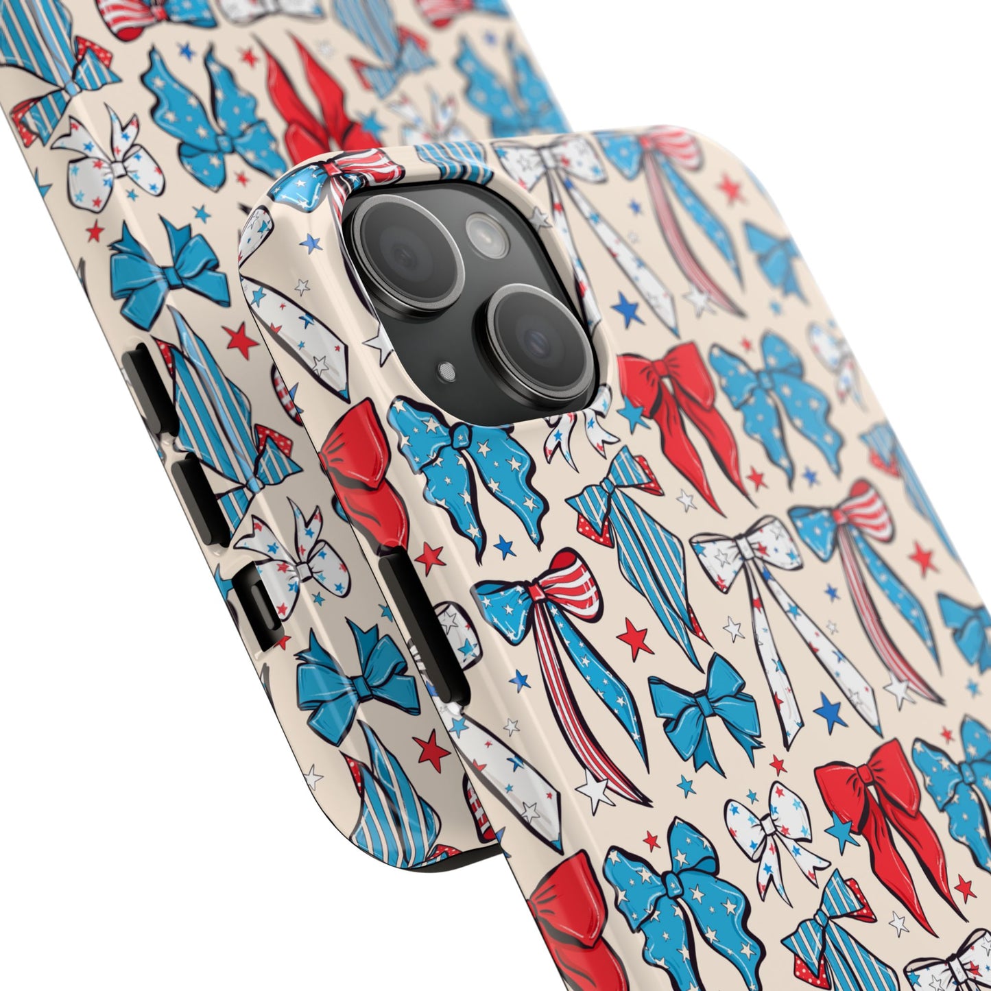 Patriotic Bows iPhone Case- Regular