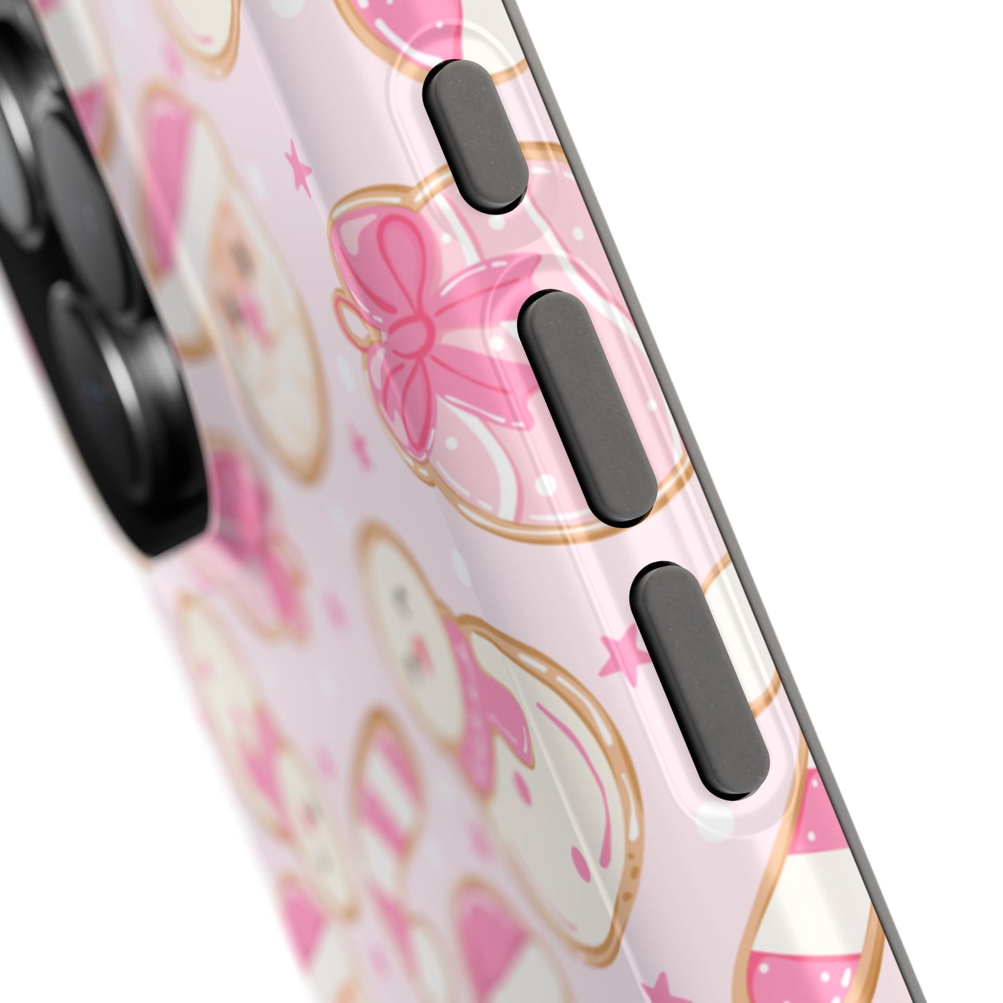 Pink Christmas Cookies iPhone Case - MagSafe