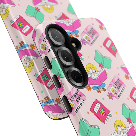 Bookish Girl Samsung Case - Regular