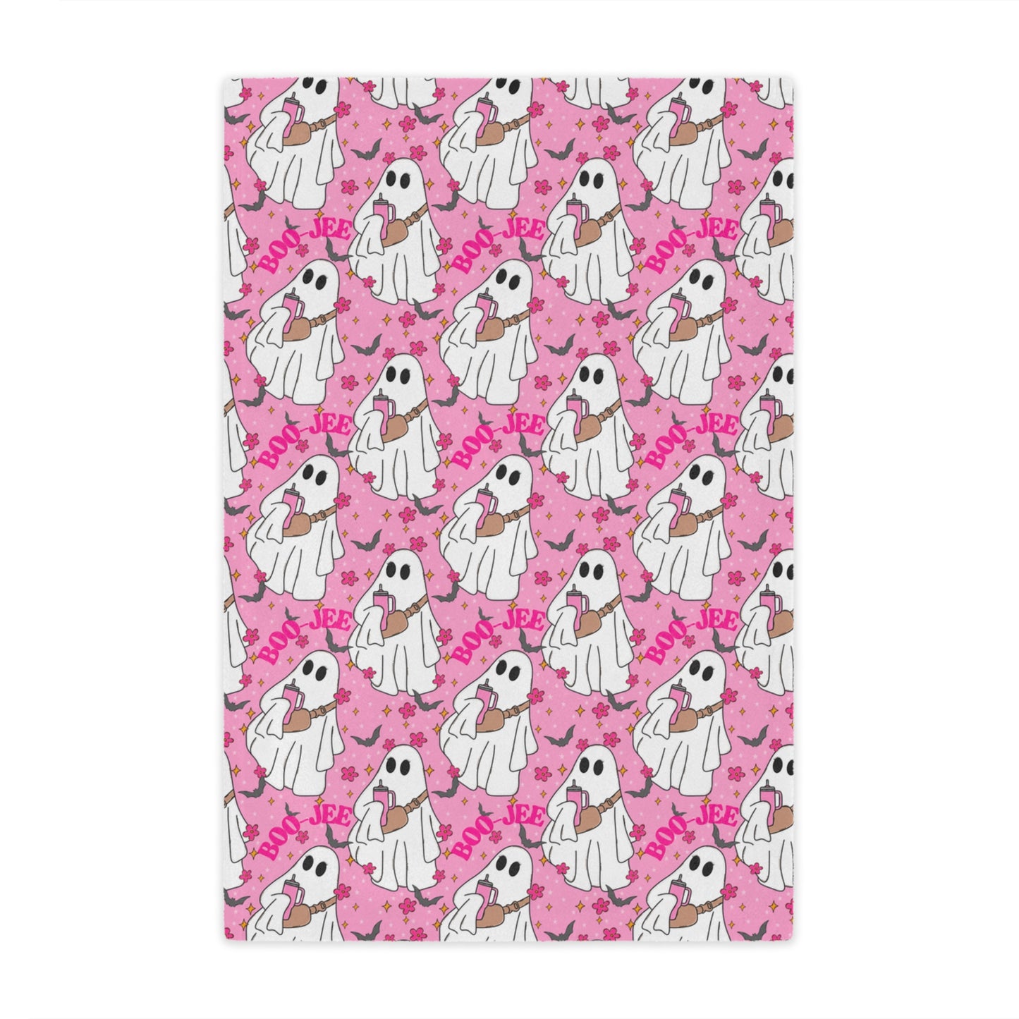 Boojee Ghost Minky Polyester Blanket