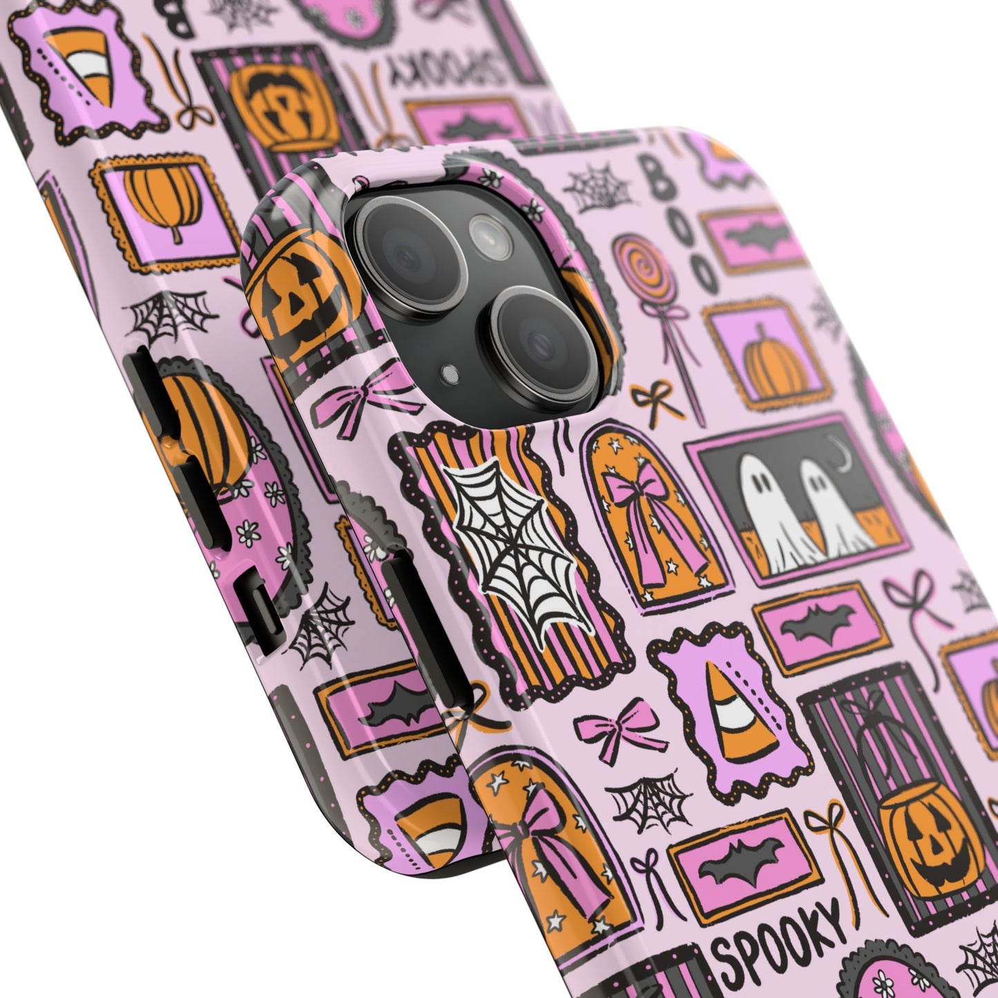 Spooky Halloween Frames iPhone Case - Regular