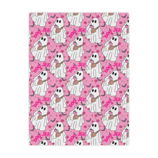 Boojee Ghost Minky Polyester Blanket
