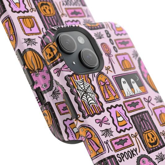 Spooky Halloween Frames iPhone Case - MagSafe