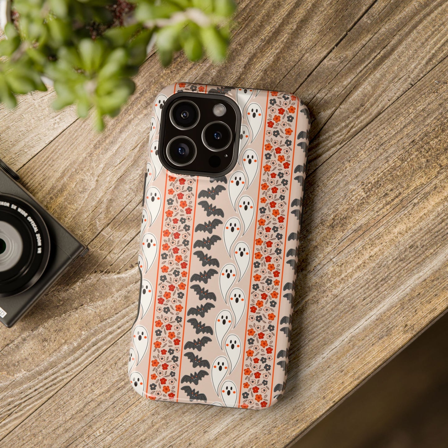 Floral Halloween iPhone Case - Magsafe