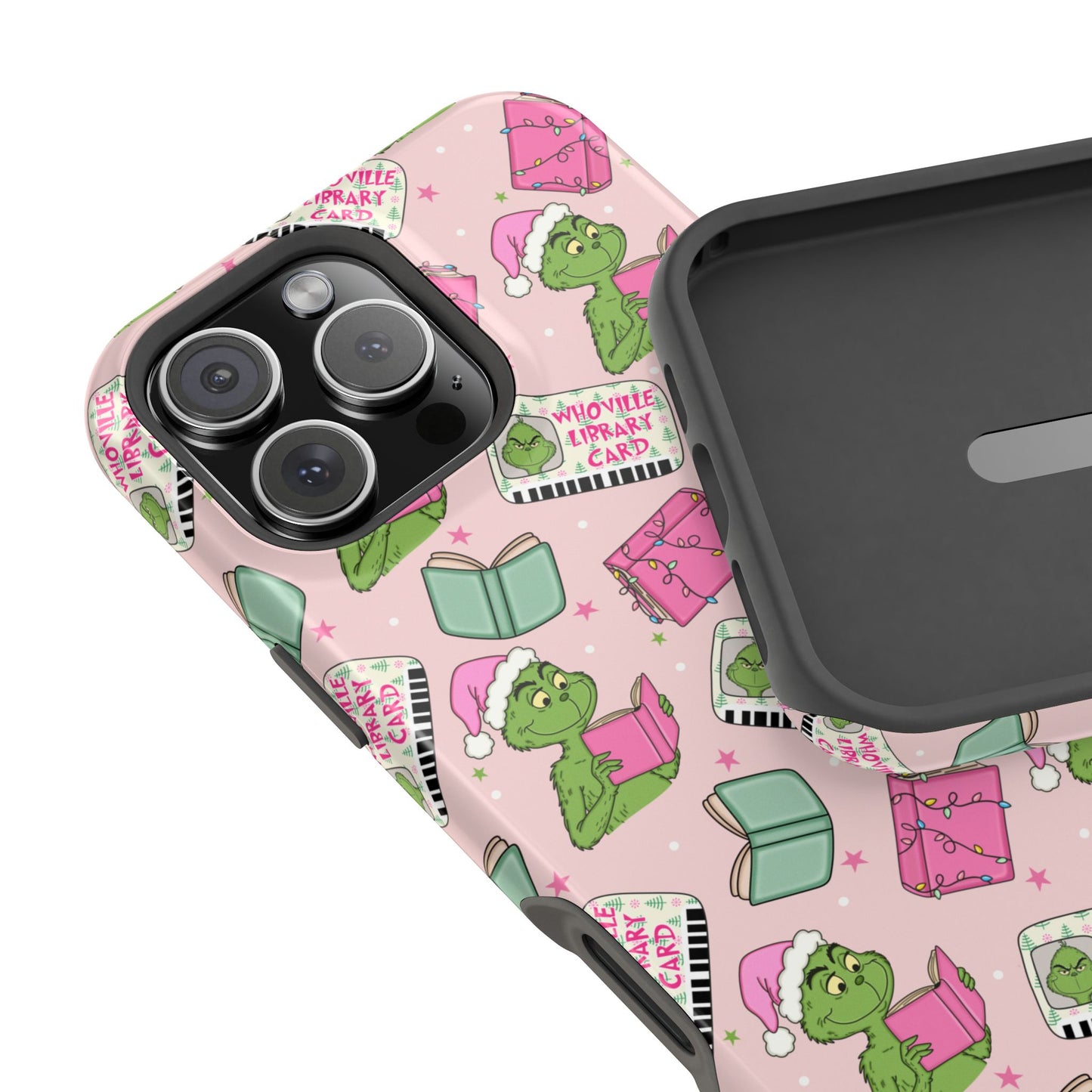 Grinchy & Bookish iPhone Case - Magsafe