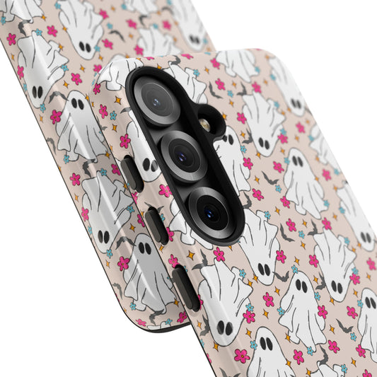 Groovy Floral Ghost Phone Case Samsung - Regular