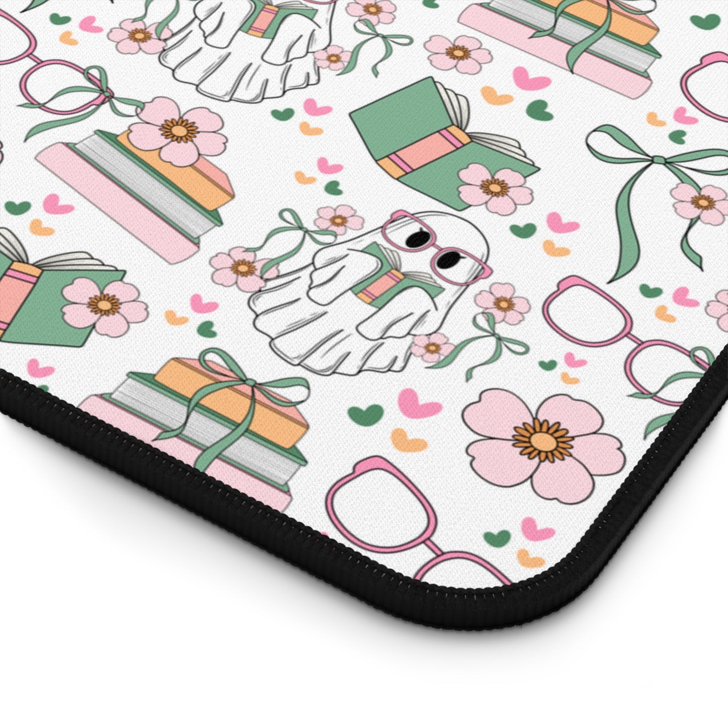Bookish Ghost Desk Mat