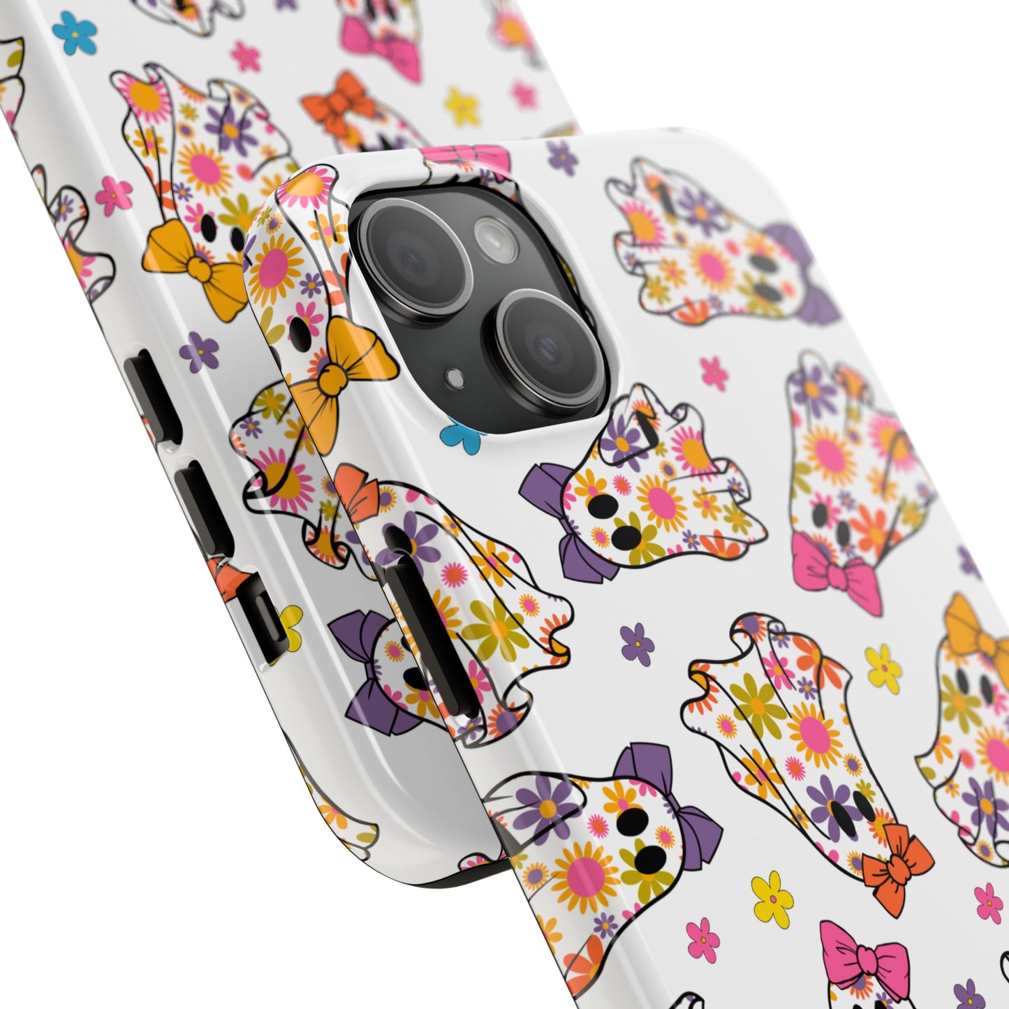 Floral Ghosties iPhone Case - Regular