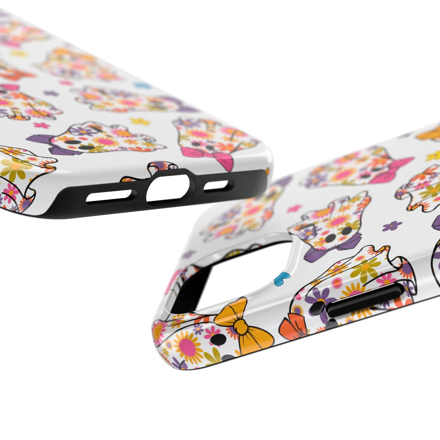 Floral Ghosties iPhone Case - Regular