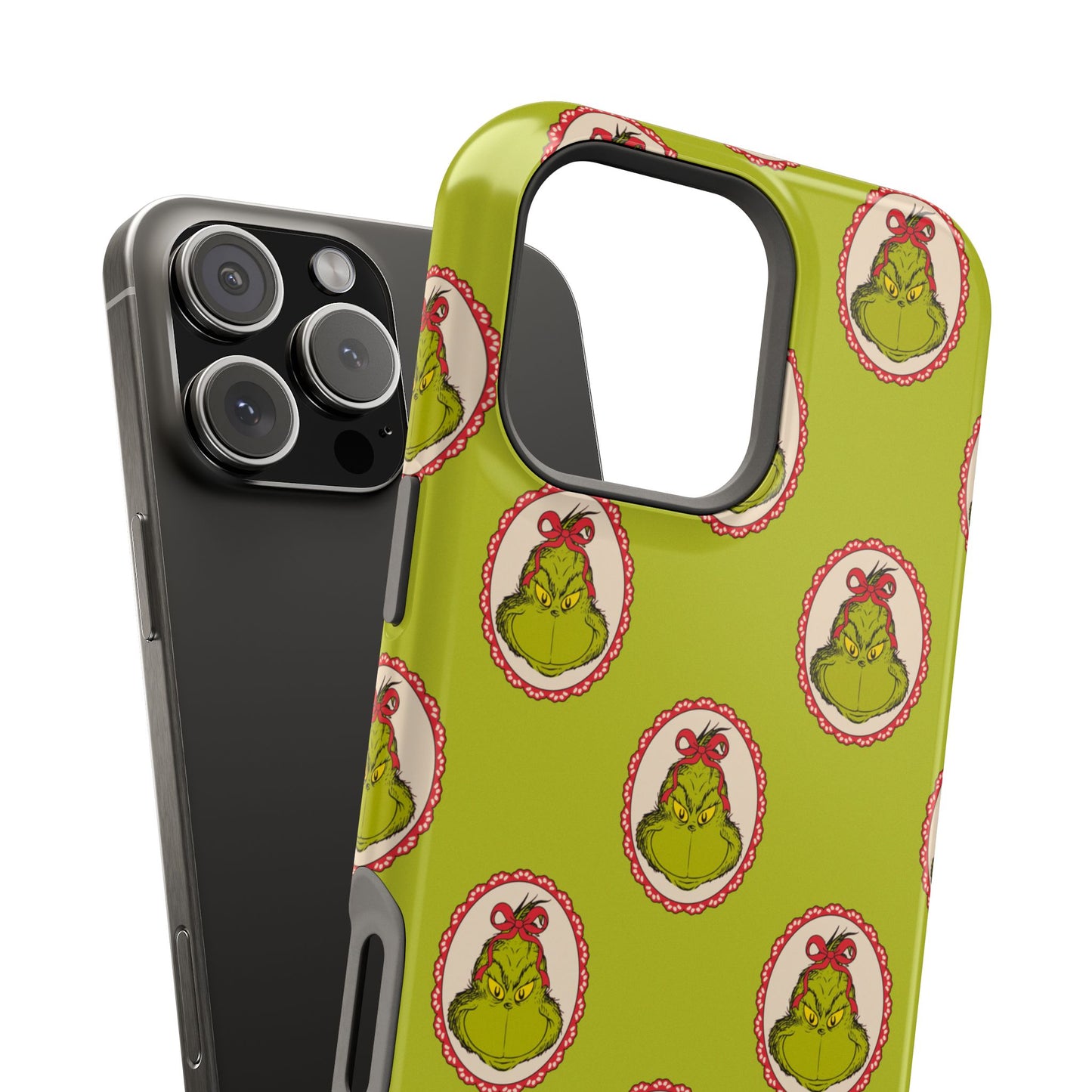 Grinch-Themed Magnetic Phone Case