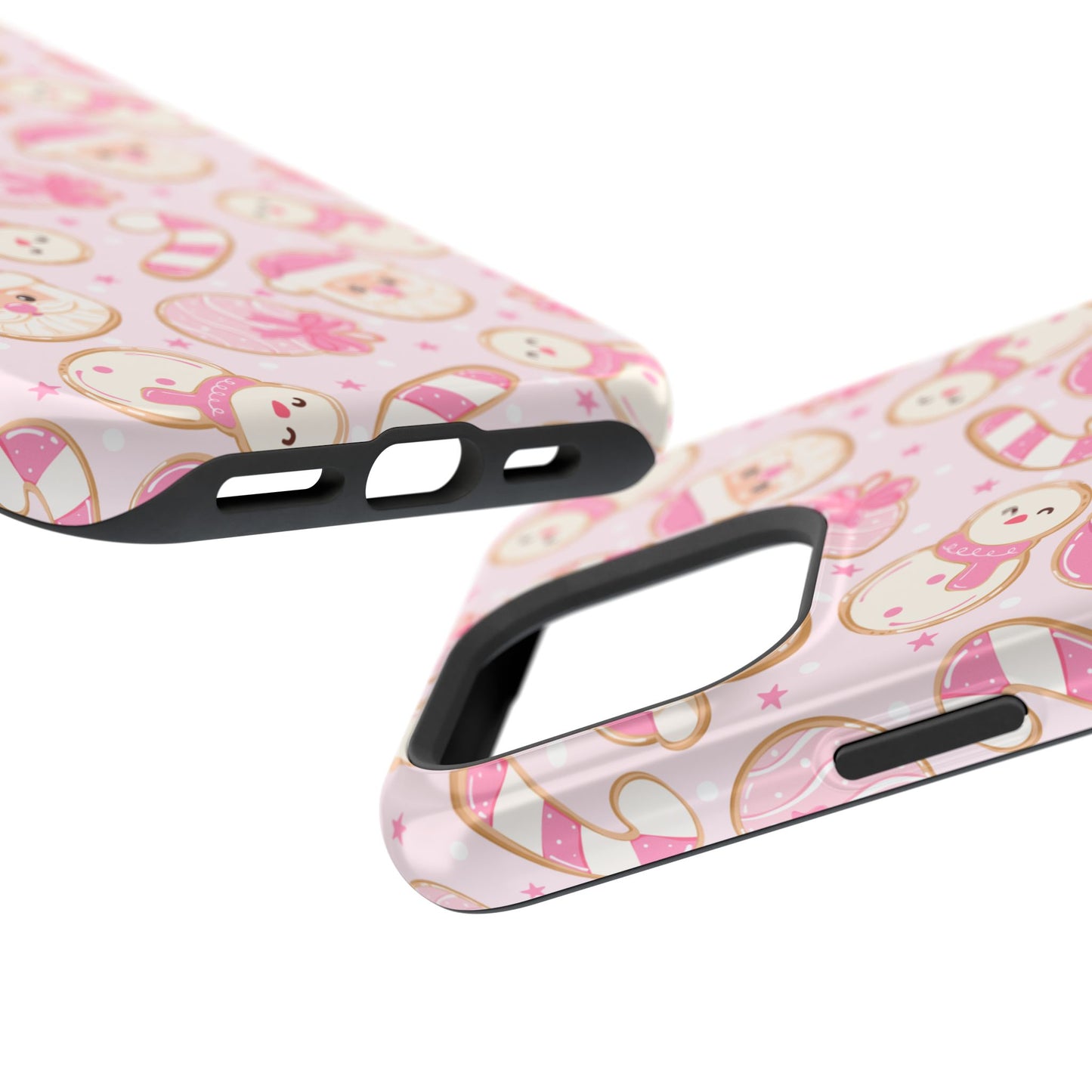Pink Christmas Cookies iPhone Case - MagSafe