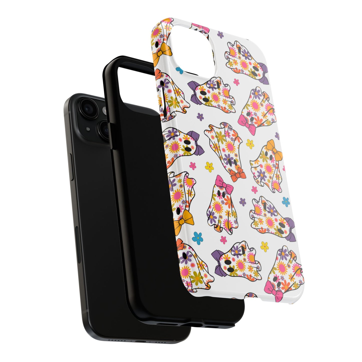 Floral Ghosties iPhone Case - Regular