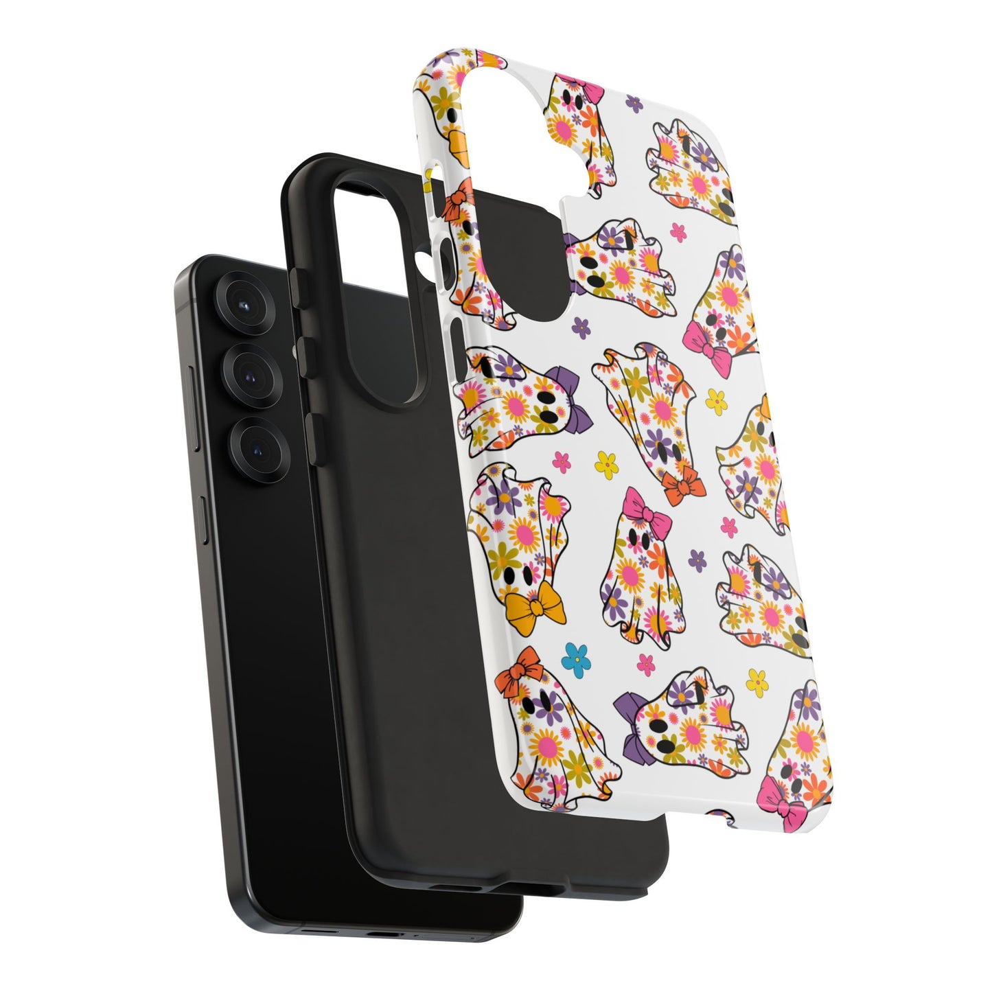 Floral Ghosties Phone Case Samsung - Regular