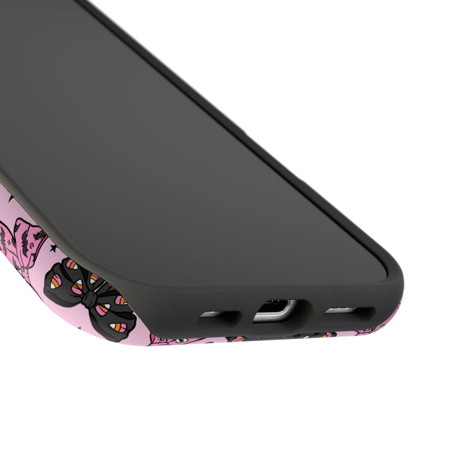 Pink Halloween Bows iPhone Case - MagSafe