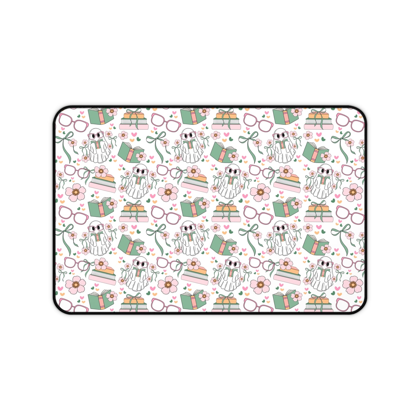 Bookish Ghost Desk Mat
