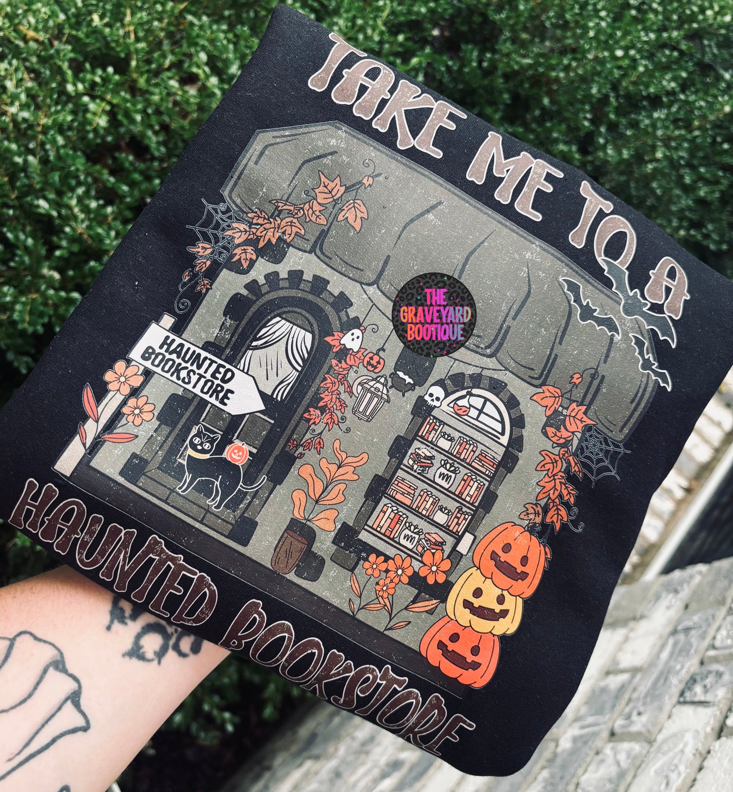 Take Me To A Haunted Bookstore Crew