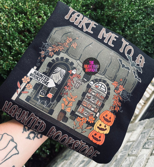 Take Me To A Haunted Bookstore Crew