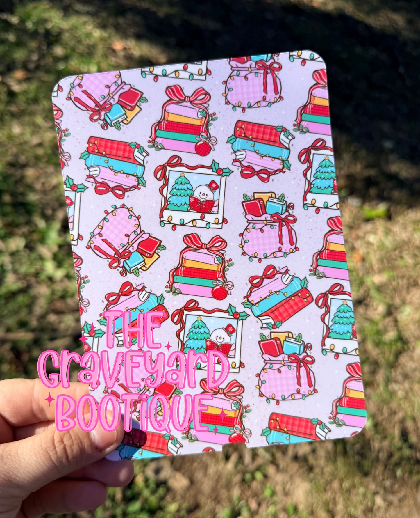 Bookish Christmas Kindle Insert