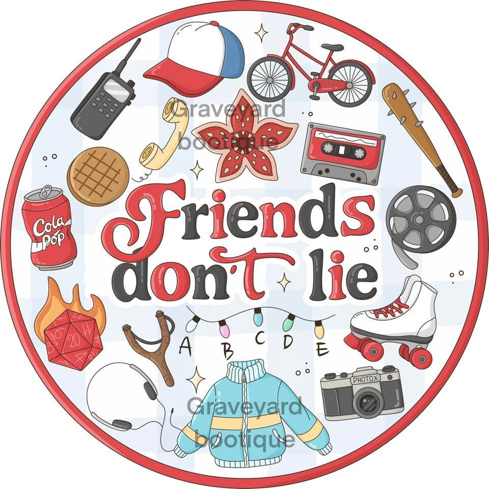 Friends Don’t Lie Stranger Things MagSafe Pop Socket - PRE ORDER