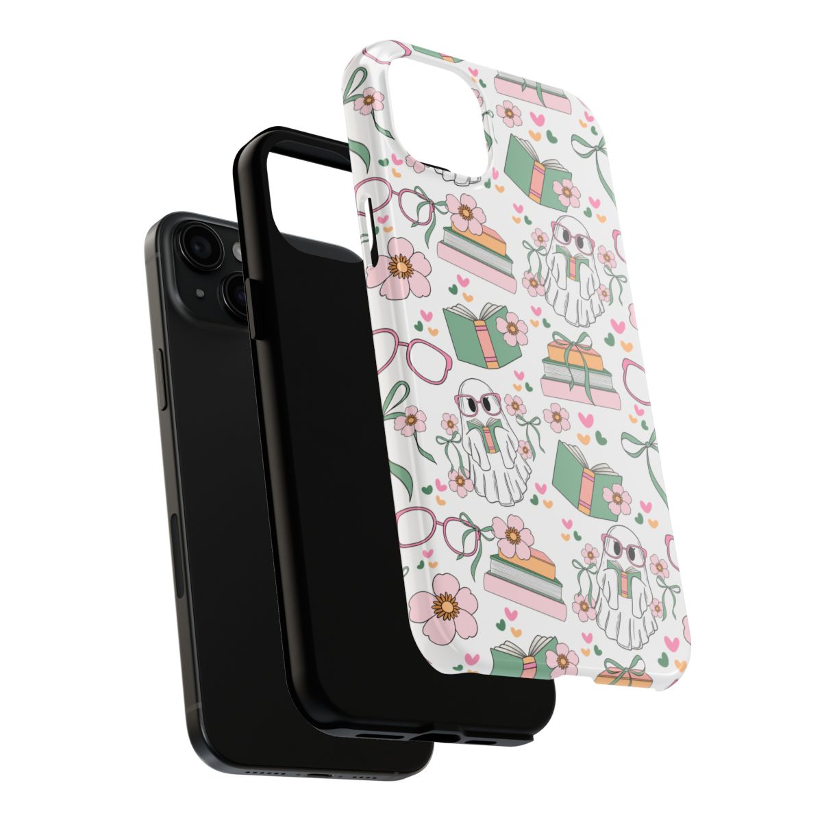 Bookish Ghost iPhone Case - Regular