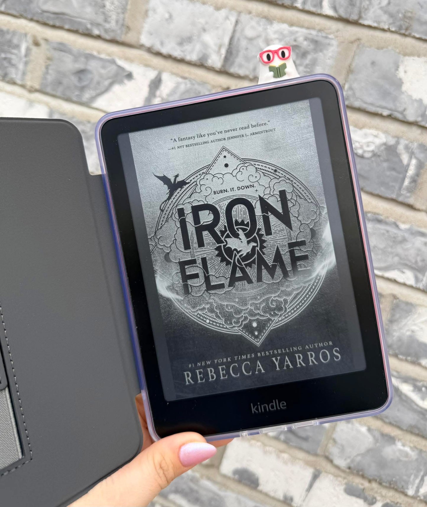 Bookish Ghost Peeper | Kindle Reading Buddy | Reading Ghost Accessories