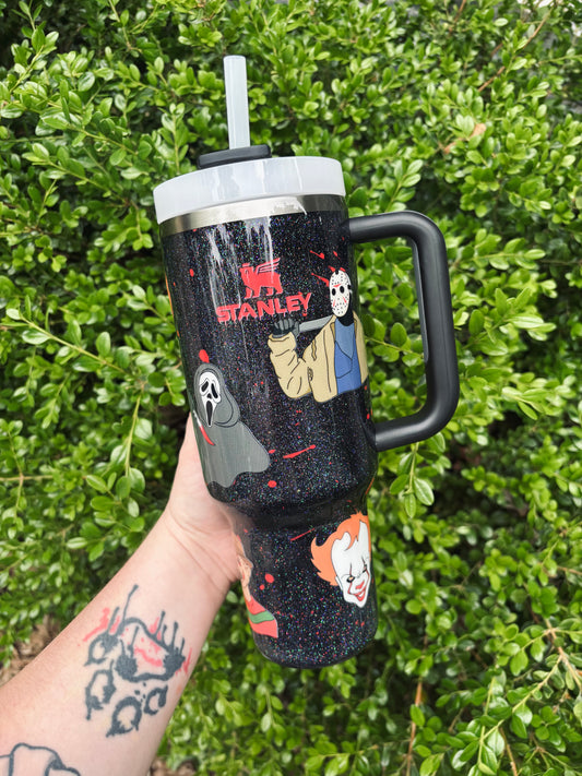 Scary Guys Epoxy Tumbler