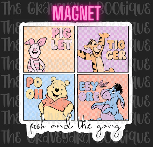 Pooh And Friends Magnet