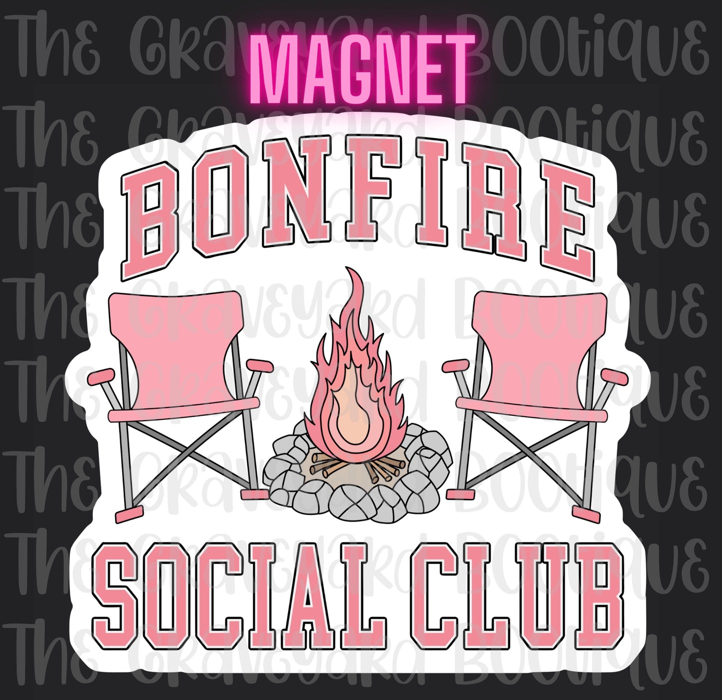 Bonfire Social Club Magnet