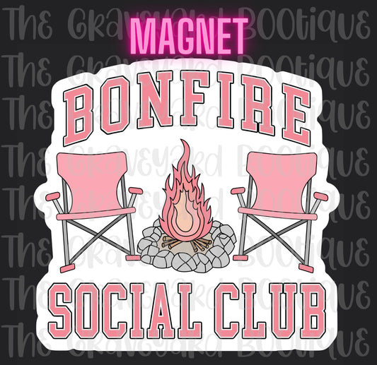 Bonfire Social Club Magnet
