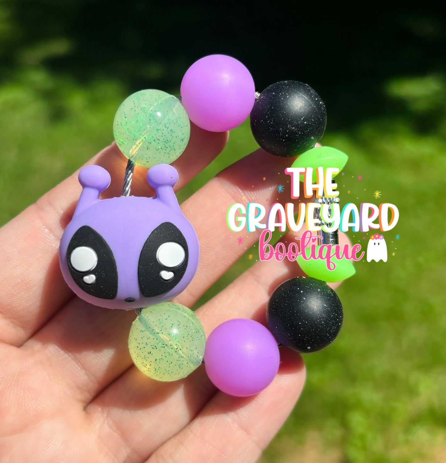 Alien Tumbler Charm