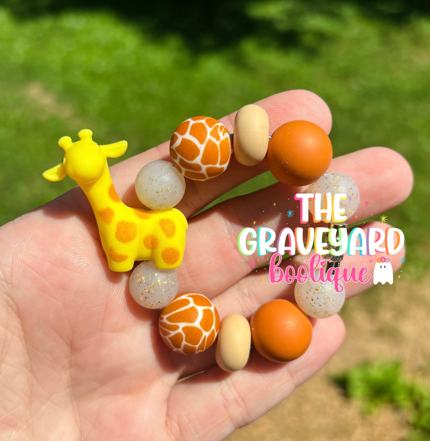 Gary The Giraffe Tumbler Charm