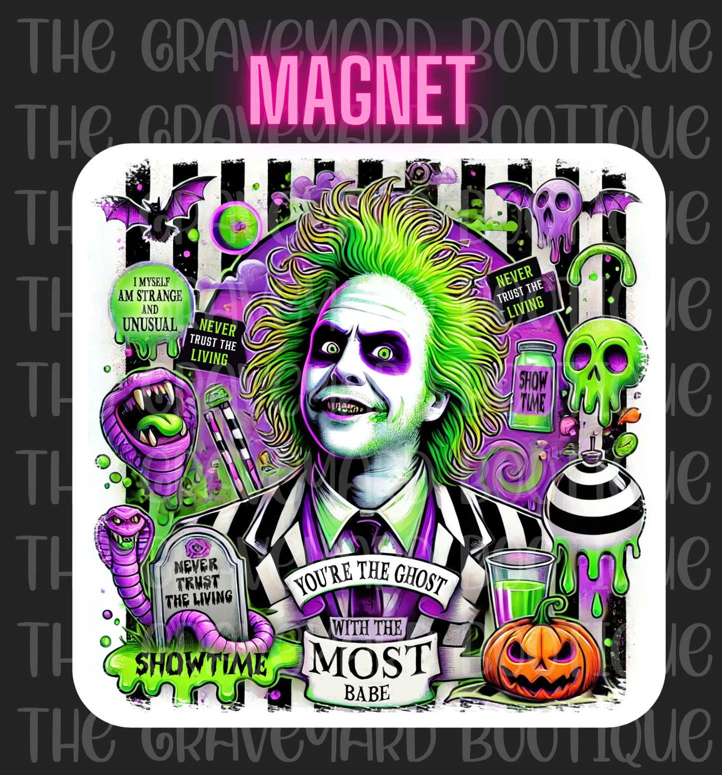 Beetle Man Magnet