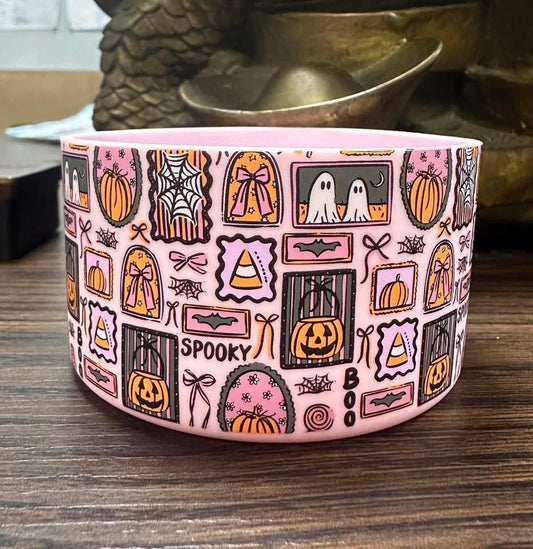 Spooky Halloween Frames Tumbler Boot