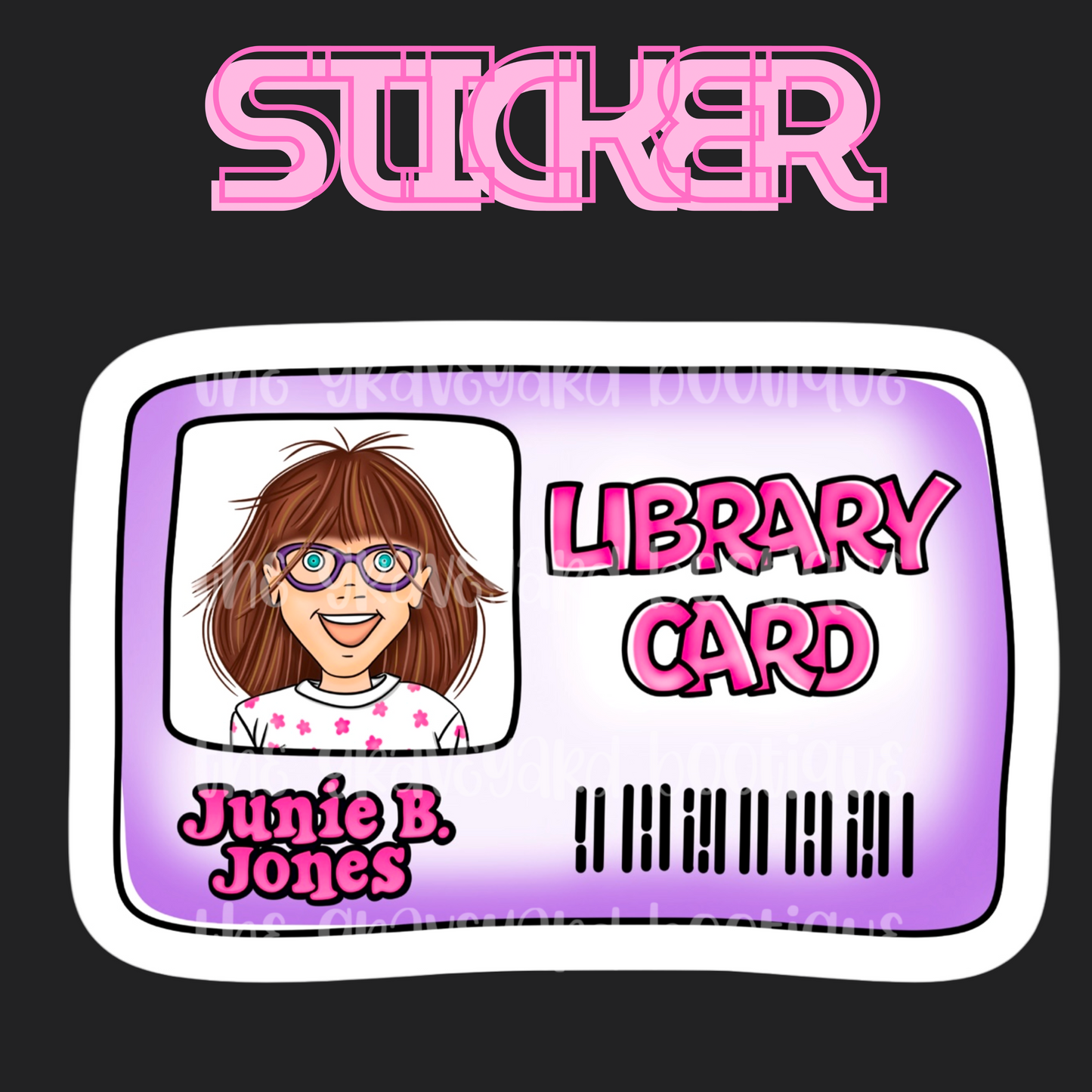 Junie B. Jones Sticker