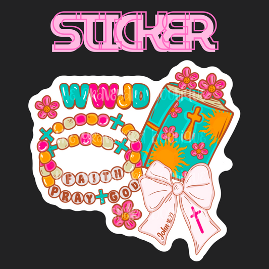 WWJD Sticker