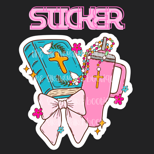 Faith Stanley Bible Sticker